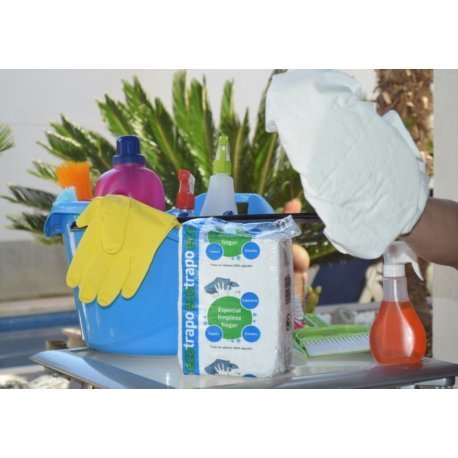 Trapo de algodón Ecotrapo sábana para limpieza o cubremopas. 2 kg