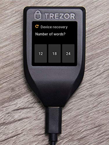 Trezor Modelo T - Monedero de Hardware de Criptomonedas. Cartera Criptográfica de Próxima Generación con Pantalla Táctil LCD a Color y USB-C