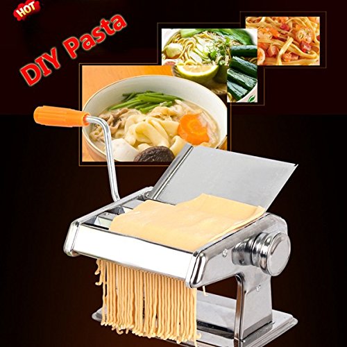 Trihedral-X 304 máquina de fabricación de pasta de acero inoxidable 3 rodillos manual multifuncional máquina fabricante de fideos