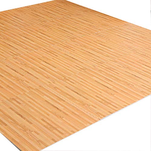 Trimming Shop Puzzle Espuma Juego Alfombra Extra Grueso y Suave Encajable Alfombrilla Rompecabezas Suelo Figuritas para Niños - Beige