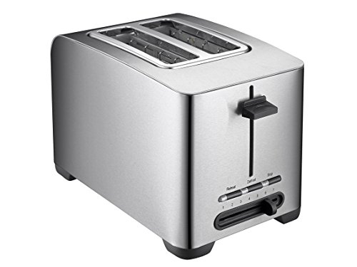Tristar BR-2139 Tostador BR2139 2RANURAS INOXqv, 850 W, Acero Inoxidable, 2 Ranuras, Gris