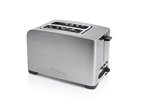 Tristar BR-2139 Tostador BR2139 2RANURAS INOXqv, 850 W, Acero Inoxidable, 2 Ranuras, Gris