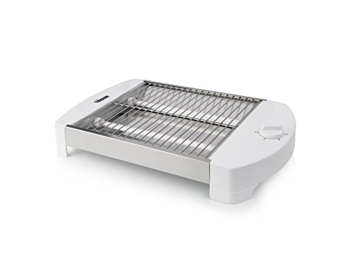 Tristar BR-2400 Tostadora plana con temporizador, 400 W, plástico, Blanco