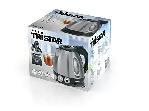 Tristar WK-1323 – Hervidora de agua, volumen 1,2 litros, 1500 W
