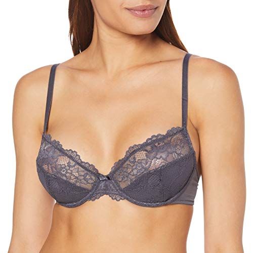 Triumph Tempting Lace W Sujetador con Aros, Gris, 95D (Talla del Fabricante: 80D) para Mujer