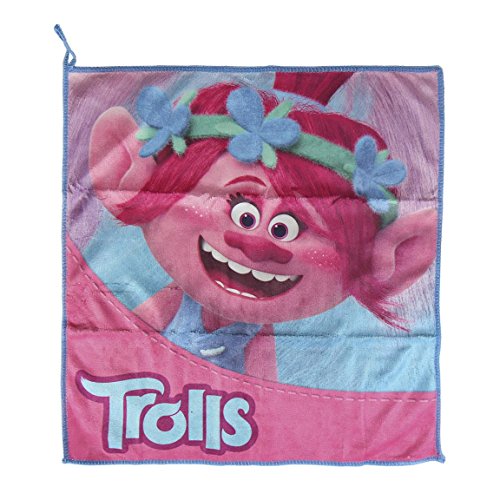 Trolls Set neceser higiene comedor escuela, color fucsia, 23 cm (Artesanía Cerdá 2500000685)