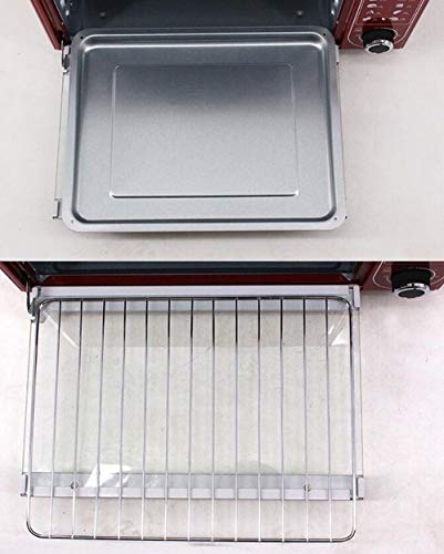TSTYS Tostador de convección Horno casero de Gran Capacidad 48L Caja de bicarbonato de 2200W, 60 Minutos cronometrado/Alta Temperatura de la alimentación automática,Red