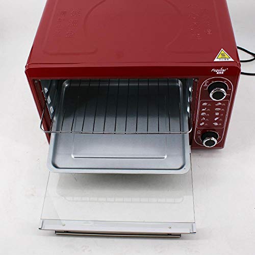 TSTYS Tostador de convección Horno casero de Gran Capacidad 48L Caja de bicarbonato de 2200W, 60 Minutos cronometrado/Alta Temperatura de la alimentación automática,Red