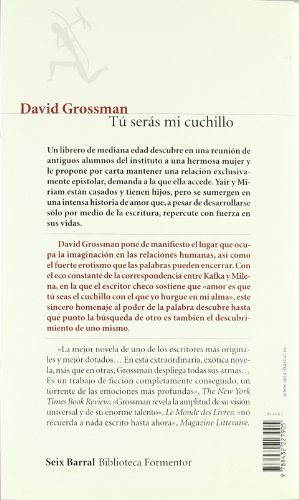 Tú serás mi cuchillo (Biblioteca Formentor)