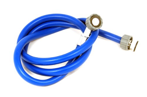 Tubería de agua fría para lavavajillas y lavadora (1,5 m), color azul