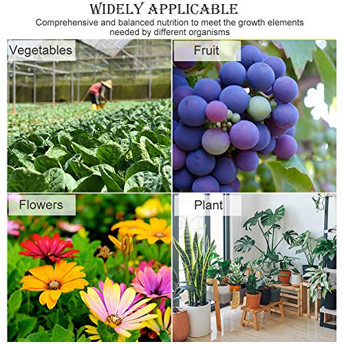 TUKNON Fertilizante Plantas, Fertilizante Líquido, Indoor Plant Food, Fertilizante líquido para Plantas, Árboles en macetas de Interior y Exterior, Planta Universal, 8.8 oz