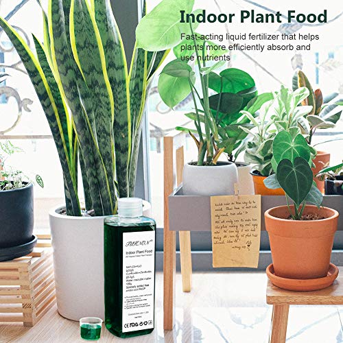TUKNON Fertilizante Plantas, Fertilizante Líquido, Indoor Plant Food, Fertilizante líquido para Plantas, Árboles en macetas de Interior y Exterior, Planta Universal, 8.8 oz
