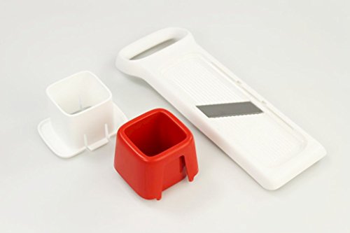 TUPPERWARE Mandolina Mini blanco rojo