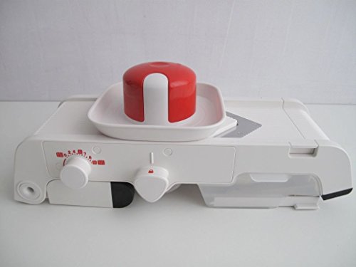 Tupperware Mandolina para Cortar, A12109598, plástico, Blanco/Rojo, 35 x 18 x 10 cm, 3 Piezas