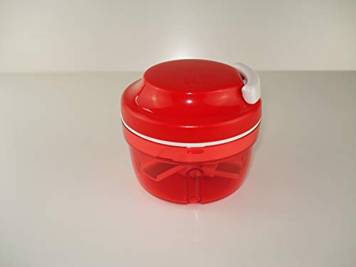 Tupperware Turbo de chef Cortador de cebolla Chef Speedy Boy Rojo 10124