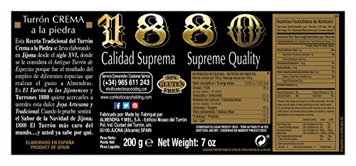 Turrón Crema A La Piedra 1880 200G