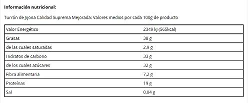 Turrón de Jijona Gourmet - LingoTerró de Oro - 500g
