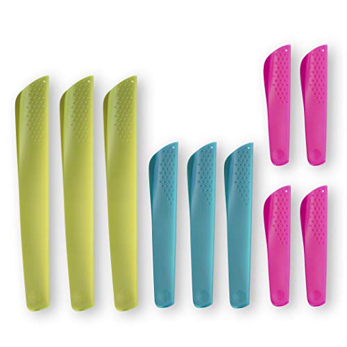 Tutti Frutti - Protector universal para cuchillos (3 tamaños, 10 piezas)