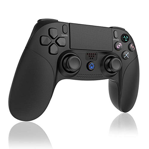 TUTUO para Cargador Mando PS4, Estación de Carga DualShock 4 con Pantalla de Visualización del Estado de Carga, para Controlador Inalámbrico de Playstation 4, 4 Slim and 4 Pro