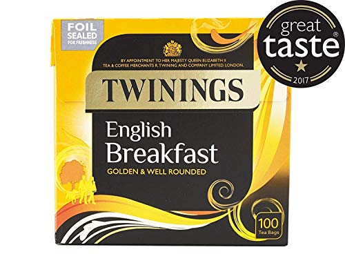 Twinings Bolsitas De Té De Desayuno Inglés 100 Por Paquete