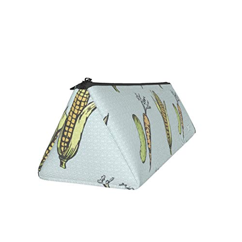 TYHG Triángulo Lápiz Bolsa 3D Impreso Fresco Pepino Zanahoria Maíz Plumas Bolsas Para Hombres Niñas Estudio Escolar