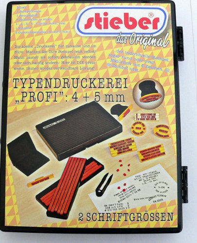 Typendruckerei pROFI à faire soi-même composer soi