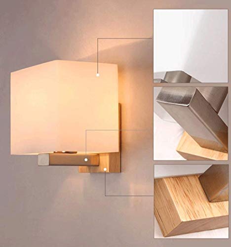 TYZXR Diseño Accesorio Iluminación Nordic Modern Corridor Lámpara de Pared Dormitorio Mesita de Noche Lámpara Sala de Estar Sala de Estudio Hotel Restaurante Cafetería Patio Interior y Exterior