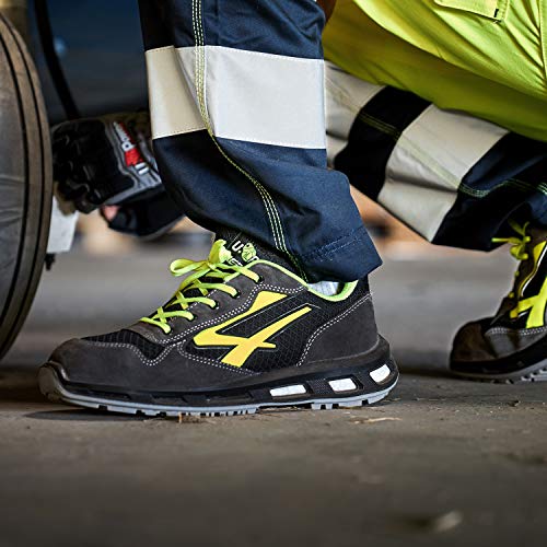 U-POWER Yellow, Zapatos de Seguridad Unisex Adulto, Amarillo, 44 EU
