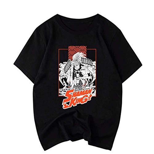 UANOU Camiseta Rock Lee Drunk Fist Paint Splash Y Dripssummer, Camiseta Divertida A La Moda para Hombre, Camiseta con Diseño Inconformista, Camiseta Top Naruto
