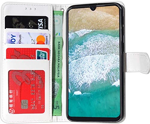 UCool para Funda iPhone 7 8 SE 2020 Cartera PU Premium Magnético Cuero Libro Torre Eiffel Wonderful Elegant 3D Patrón Progettazione Bumper Suporte Silicona Shockproof Protector Cover Tarjetero