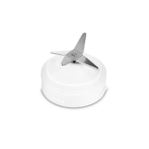Ufesa BS4707 Activa Batidora de Vaso con ventana en la Jarra y tapón dosificador, 500 W, 1.5 litros, Plástico, 3 Velocidades, Blanco/Rojo