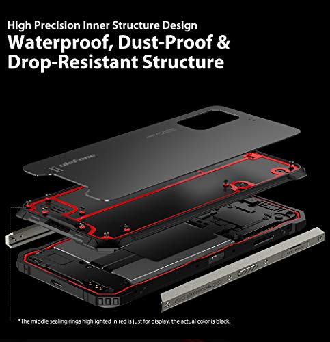 Ulefone Armor 7【2020】 Móvil Resistente,Helio P90 Octa Core 8GB RAM + 128GB ROM, Android 10 IP68 Robusto Teléfono,Cámara 48MP, Pantalla FHD+ 6.3’’, Batería 5500mAh, Carga Inalámbrica Qi 10W, NFC GPS