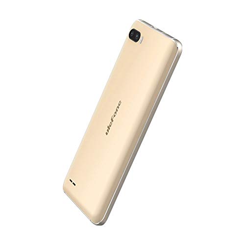 Ulefone S1 Teléfono móvil Teléfono Inteligente de 5.5 Pulgadas Cámaras de 8MP + 5MP + 5MP Almacenamiento de 8GB Android 8.1 Celular con Doble SIM - Gold