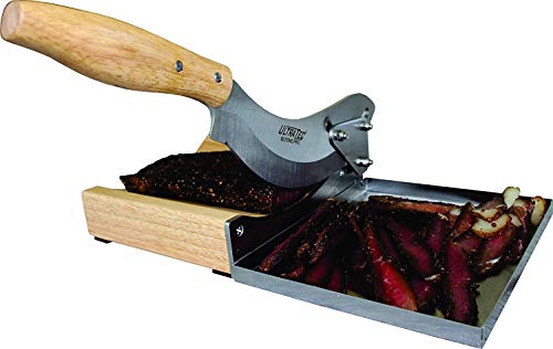 Ultra tec Cortador Radial Biltong-Pro con Bandeja magnética de Acero Inoxidable