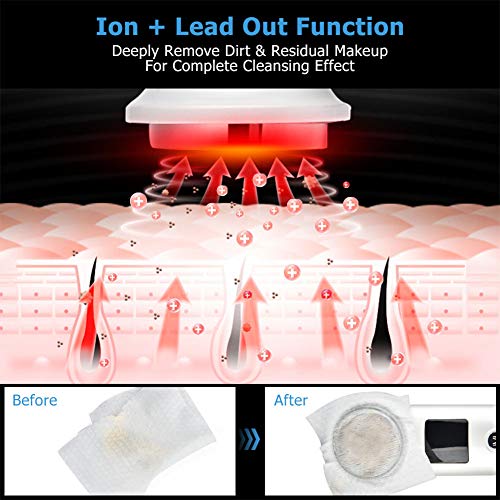 Ultrasonidos Instrumento De La Belleza Del Color Casa Cálida Luz De Iones Positivos Y Negativos Instrumento De Introducción De Vibraciones Cuidado Facial Instrumento De Masaje