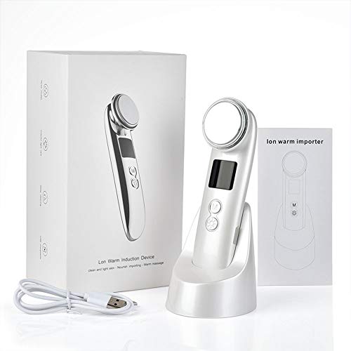 Ultrasonidos Instrumento De La Belleza Del Color Casa Cálida Luz De Iones Positivos Y Negativos Instrumento De Introducción De Vibraciones Cuidado Facial Instrumento De Masaje