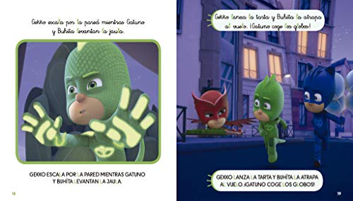 Un cuento para cada letra: p, m, l, s (Leo con PJ Masks)