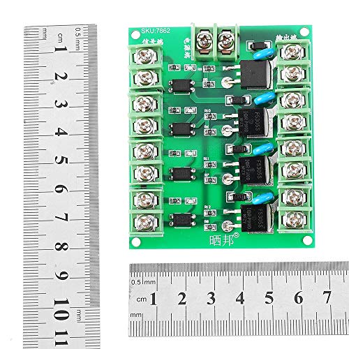 un known F5305S MOSFET PWM módulo de Entrada Steady 4 Canales 4 Ruta de Pulso Gatillo DC Controller E-conmutador Mos FET de Efecto de Campo Interruptor de Accesorios Sustitución Manual De Piezas