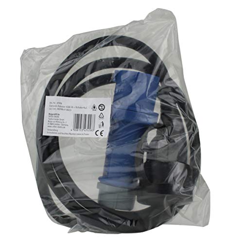 Unitec 47458 - Adaptador para Caravana (1,5m, H07RN-F3G2,5, 16 A)