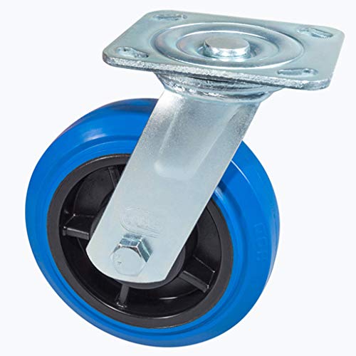 Universal casters Ruedas De Servicio Pesado - Ruedas MéDicas - Ruedas De LogíStica Industrial - Ruedas De Equipos - para Maquinaria Y - MéDica - Supermercados Y Otras Industrias - 4 Piezas