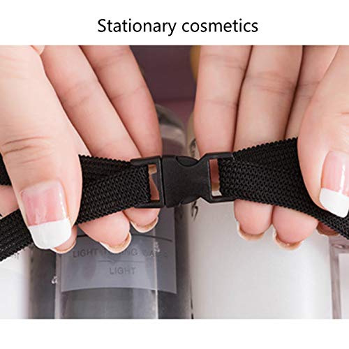 Unknow Caja De Almacenamiento, Bolsa De CosméTicos para 2 Equipajes, Bolsa Cuadrada PortáTil Multifuncional De Viaje, Bolsa De Aseo Impermeable De Gran Capacidad