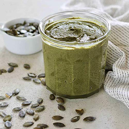 Unta de Mantequilla de Semilla de Calabaza 230gr - Sin OMG - RAW Sin Azúcar Agregada - Vegano - La Mejor Fuente de Proteína Vegana 100% Superalimento