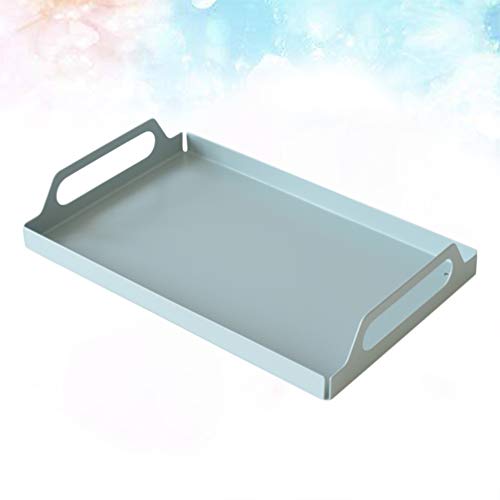 UPKOCH Bandeja para Servir Comida Bandeja para Servir Platos para Servir Pizarra Rectangular Bandeja para Servir Cena Desayuno Exhibidor Bandeja Vajilla para Restaurante Cocina Tamaño S (Verde)