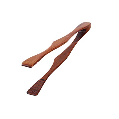 UPKOCH Pinzas para Servir de Madera Pinzas para Pan Pinzas para Tostadora Pinzas para Ensalada Pinzas para Cocinar para El Hogar Cocina Fiesta Buffet Catering