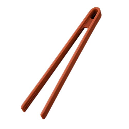 UPKOCH Pinzas para Servir de Silicona Pinzas para Pan Pinzas para Tostadora Pinzas para Ensalada Pinzas de Silicona para Cocinar en La Cocina de La Fiesta en Casa Buffet Catering (Color Aleatorio)