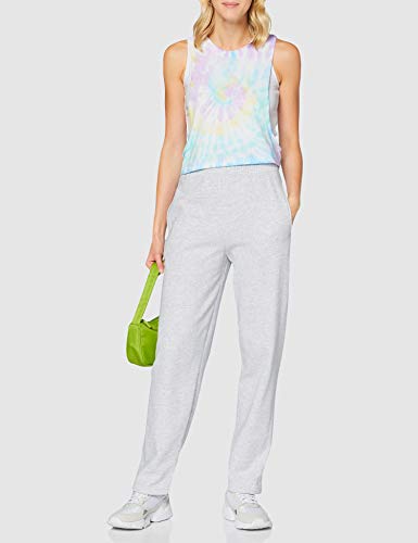 Urban Classics Ladies Short Tie Dye Loose Tank-Top Camiseta, Pastel, XL para Mujer