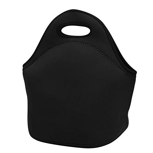 URIBAKY * Bolsa TéRmica Comida Portadora De Alimentos Bolsa De Almuerzo Aislada para Hombres Mujeres Que Trabajan O Estudian, Color SóLido