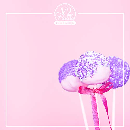 V2 Vape Colorante alimentario de vaina extremadamente concentrado, líquido para colorear bebidas, masas, coberturas y todos los demás productos alimenticios Violeta