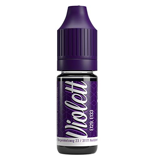 V2 Vape Colorante alimentario de vaina extremadamente concentrado, líquido para colorear bebidas, masas, coberturas y todos los demás productos alimenticios Violeta