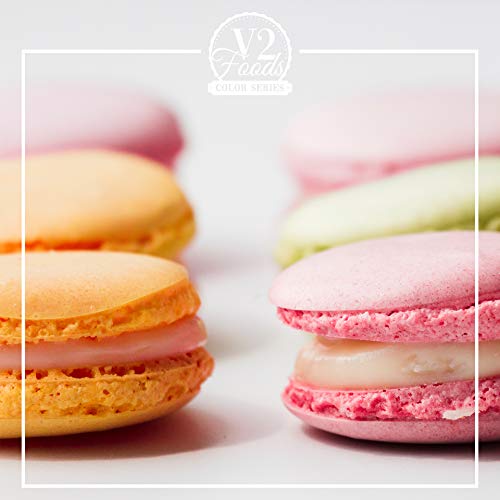 V2 Vape Colorante alimentario de vaina extremadamente concentrado, líquido para colorear bebidas, masas, coberturas y todos los demás productos alimenticios Naranja